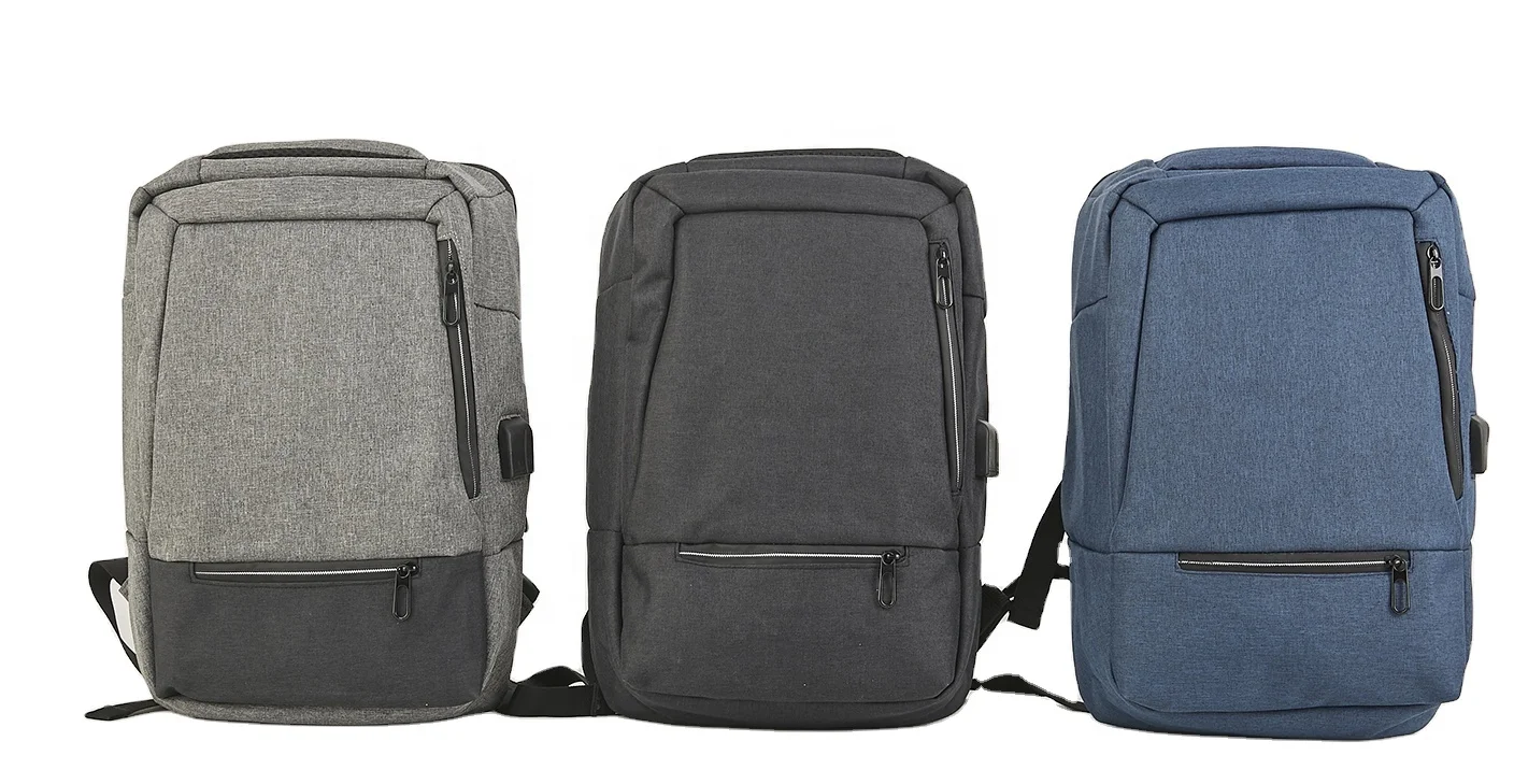 
Laptop backpack with USB interface 