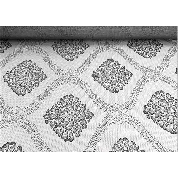 Knitting Jacquard 180 gsm 100% Polyester Mattress Knitted Ticking Fabric