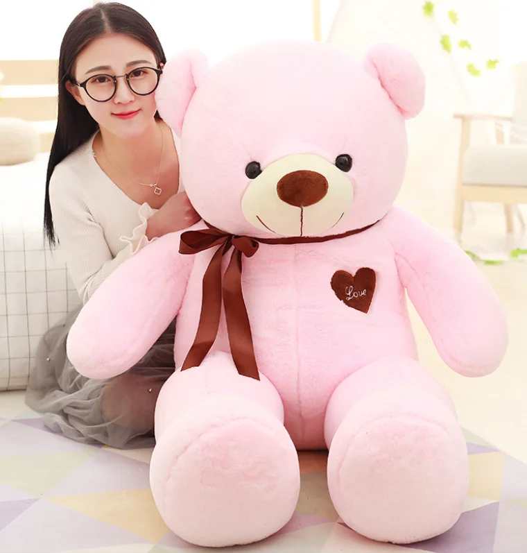 High Quality Stuffed Animals & Plush Toys Giant Bear 35cm 50cm 60cm Customized Giant Teddy Bear Plush Toy Gift