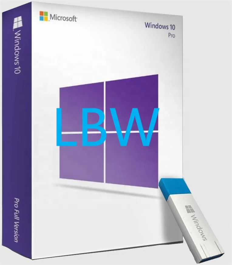 Windows 10 Pro USB English 1 PC USB 3.0 Flash Original Lifetime License Windows 10 Professional