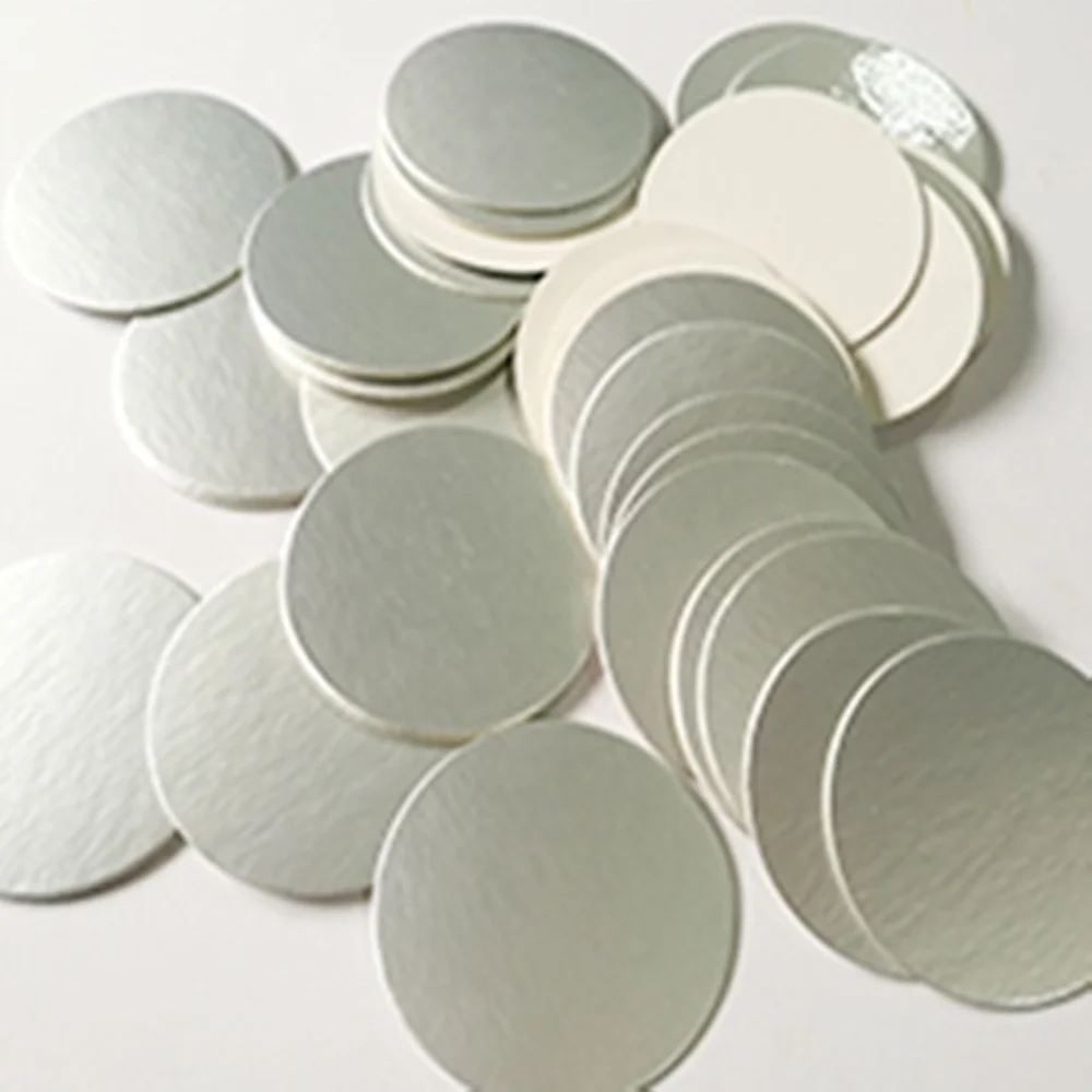 two pieces backing aluminum foil seal gasket