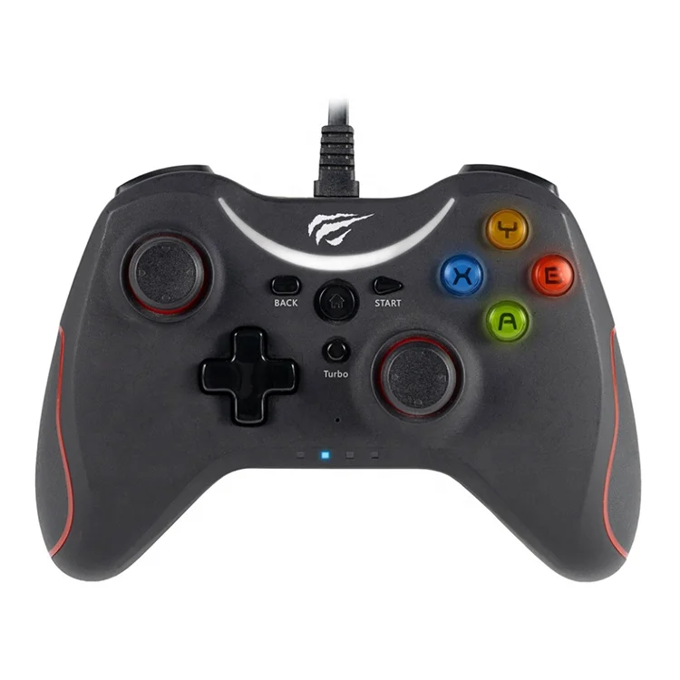 G169 HAVIT Console Gaming USB Wired Game Controller Handhold Original Game Gamepad For PC