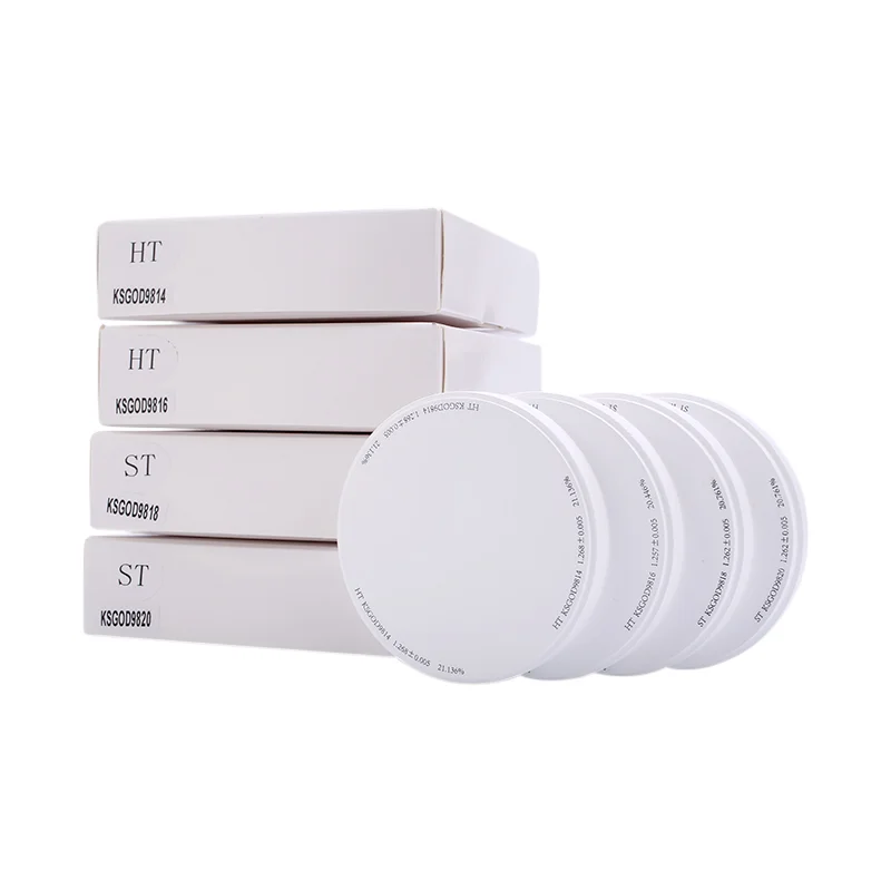 dental ceramic block Multilayer zirconia block for Anterior Teeth Dental Zirconia Blank White Color and Zirconia Material