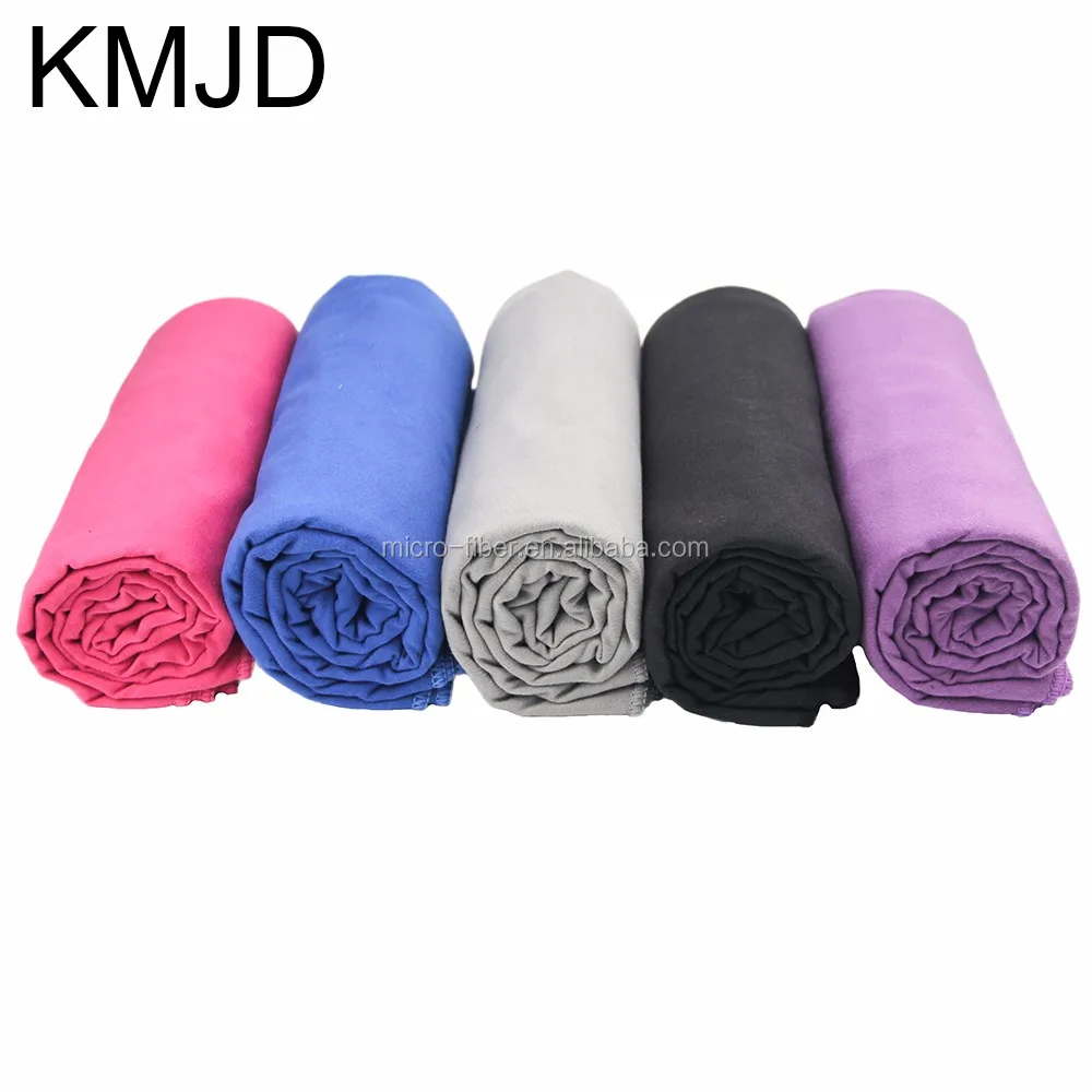 Quick dry compact Microfiber suede bath towel for spa beach pool