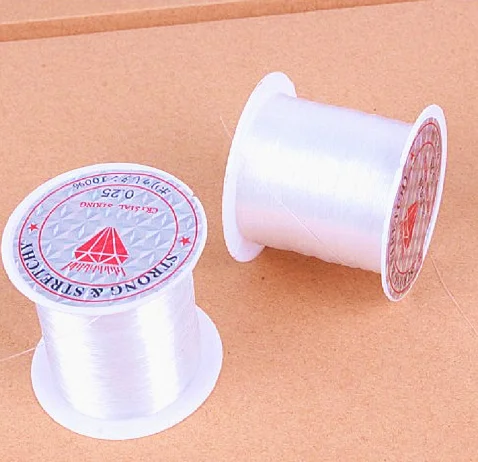 Clear crystal fishing line paper flower ball paper lantern accessories handmade DIY jewelry accessories wire beaded material