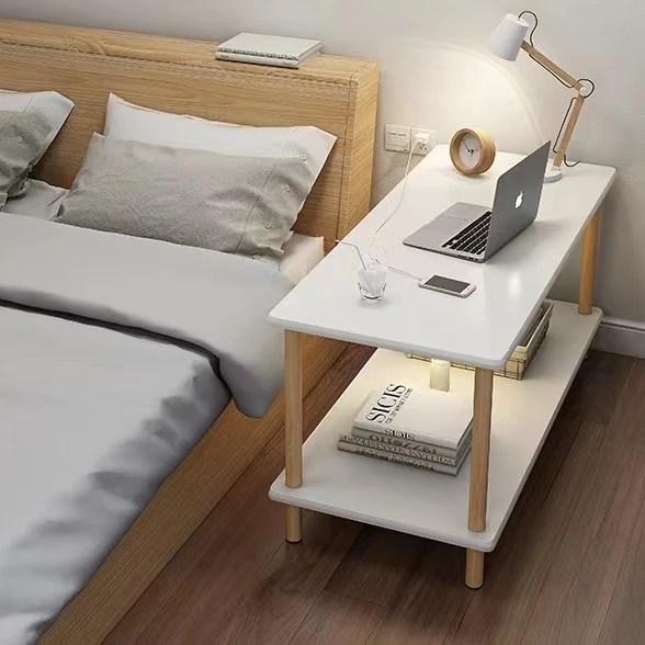 Hot-sale Household Multiple Function Factory Direct Sale Living Room Sofa Bed side Coffee Double layer Bedroom table