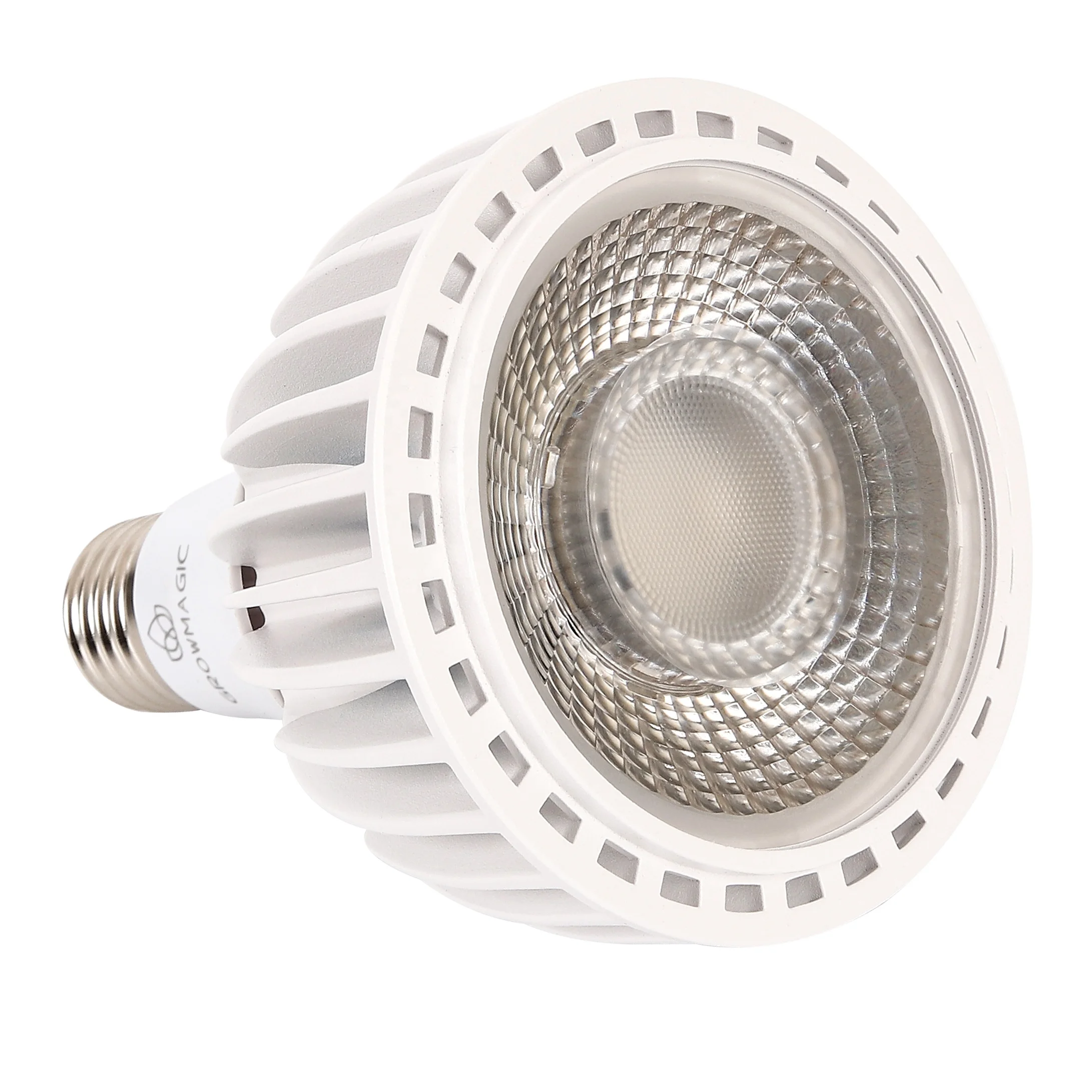 Крытый садовое растение растет свет алюминиевый ac100-240v e26 e27 cob Светодиодная лампа для выращивания полного спектра 25W LED Grow light Комплект