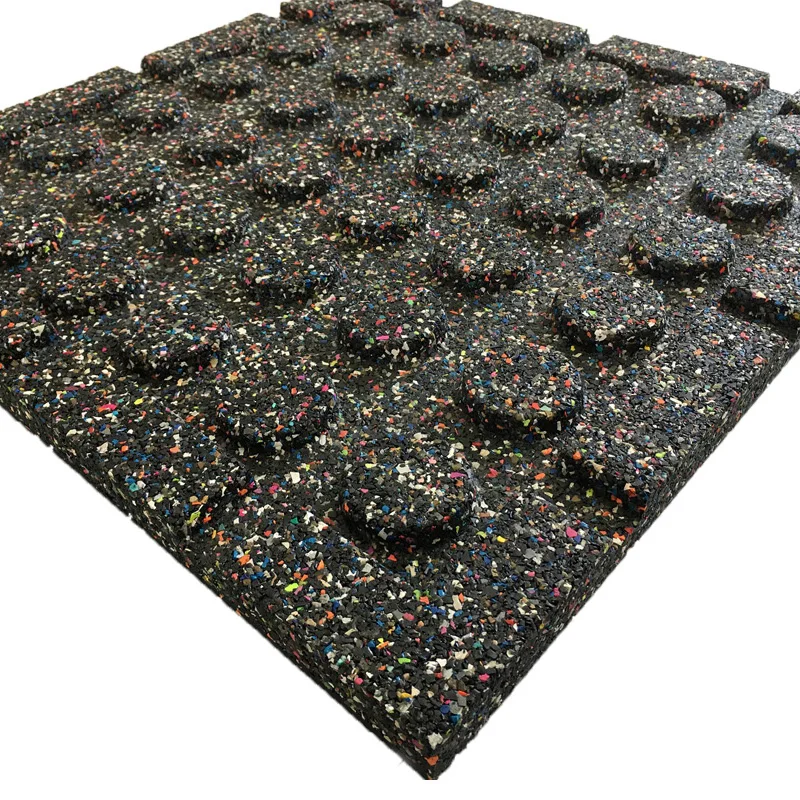 Floor Mat Rubber Gym Tiles Floor Protection Mat Fitness Rubber Tiles