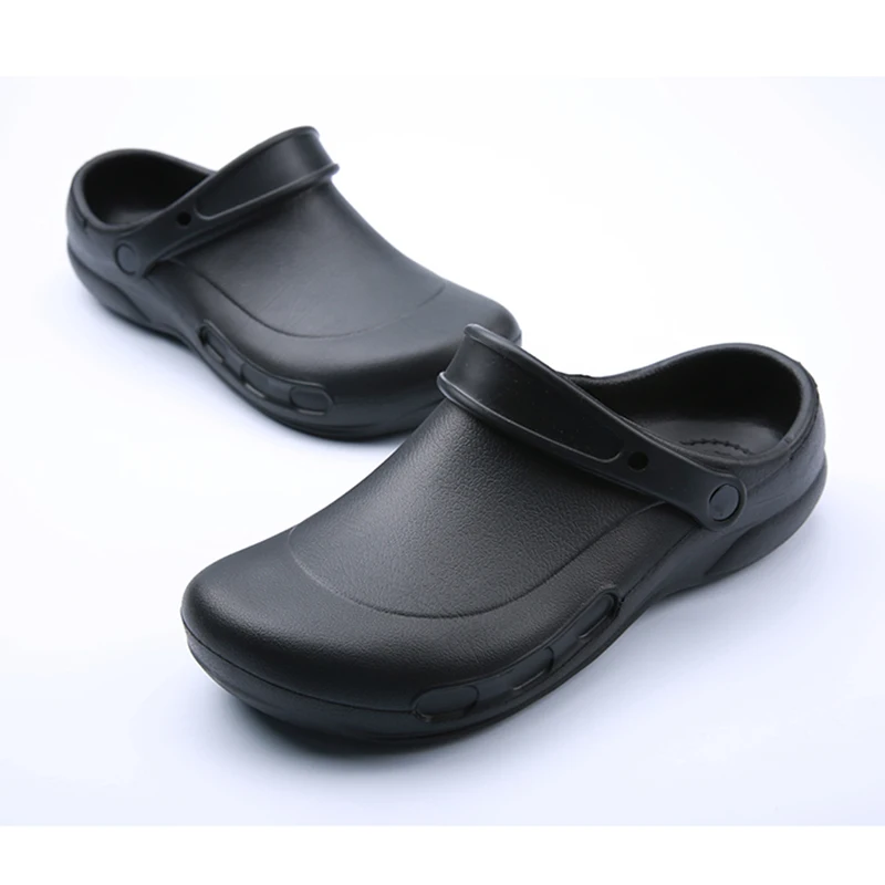 JDS Wholesale Unisex EVA Orthopedic Hotel Work Chef Shoes For Men Slip Resistant