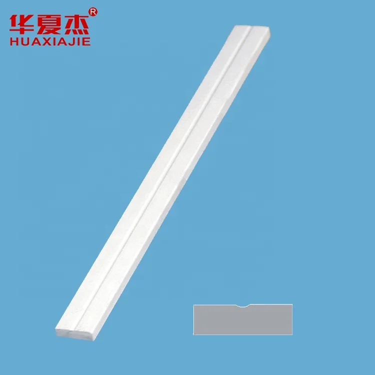 Interior decorative line White Gesso Primed MDF PVC Trim & Mouldings for design