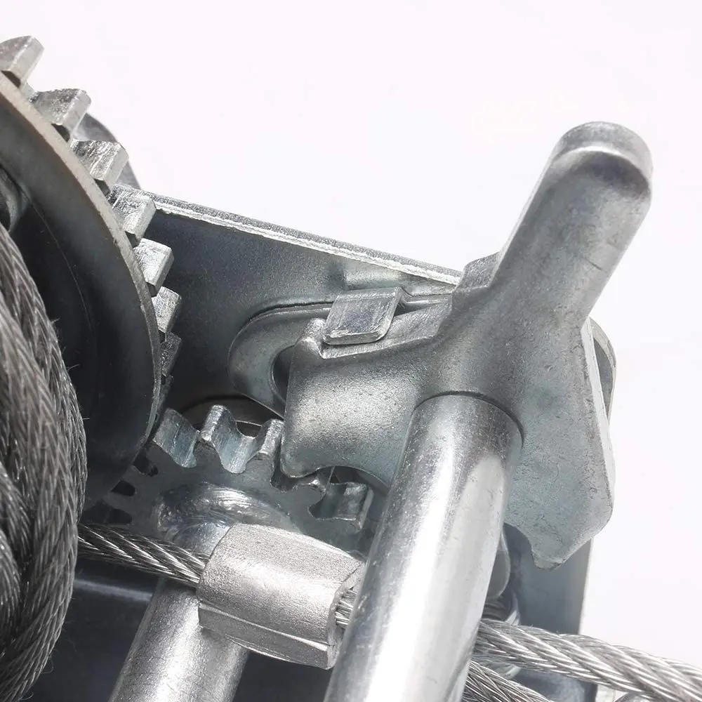 ENJOIN  1600lbs Hand Winch with Cable Manual Winch for Boat Trailer,ATV Hand Winch