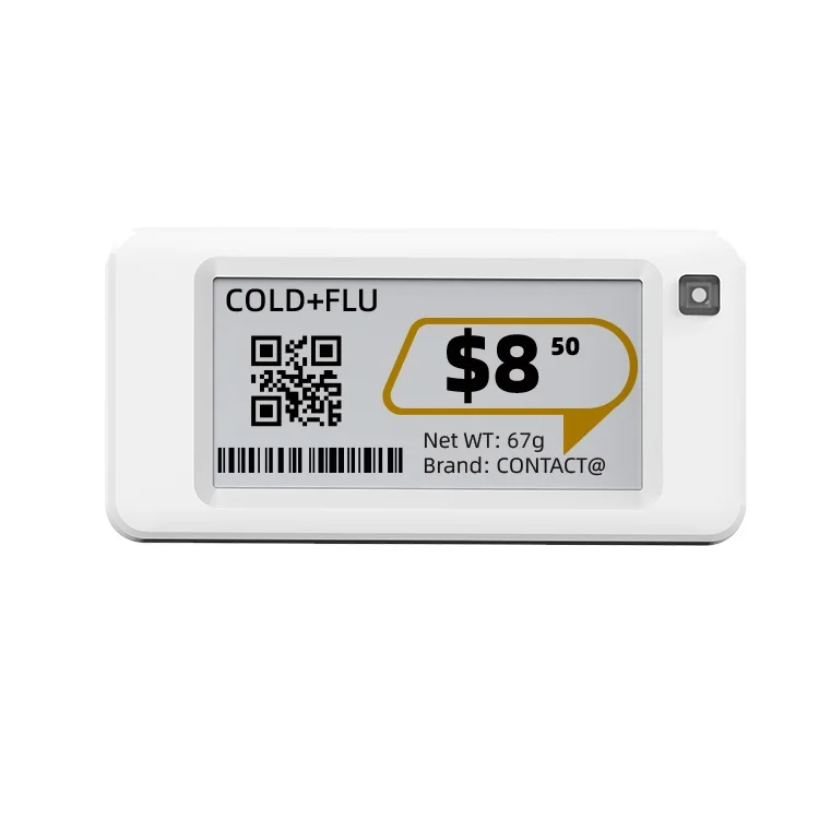 Minew 2 1 дюймовый рынок свежих продуктов антифриз цифровой дисплей eink ценник esl электронные этикетки с bluetooth