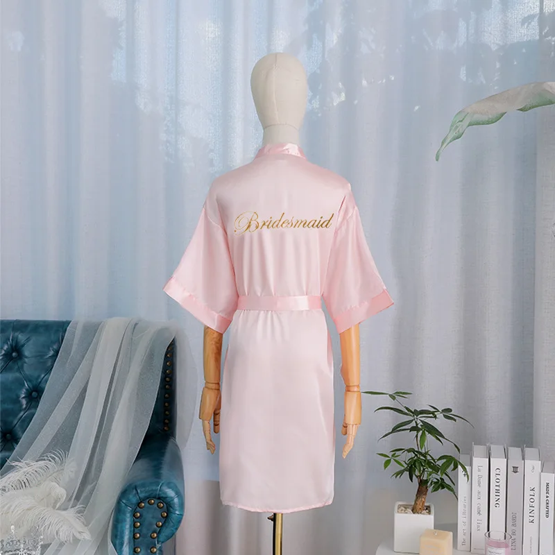 Bridal Dressing Gown Ladies Dressing Gown Wedding Makeup Bridesmaids Mothers Wedding Dressing Gown Cardigan Bathrobe