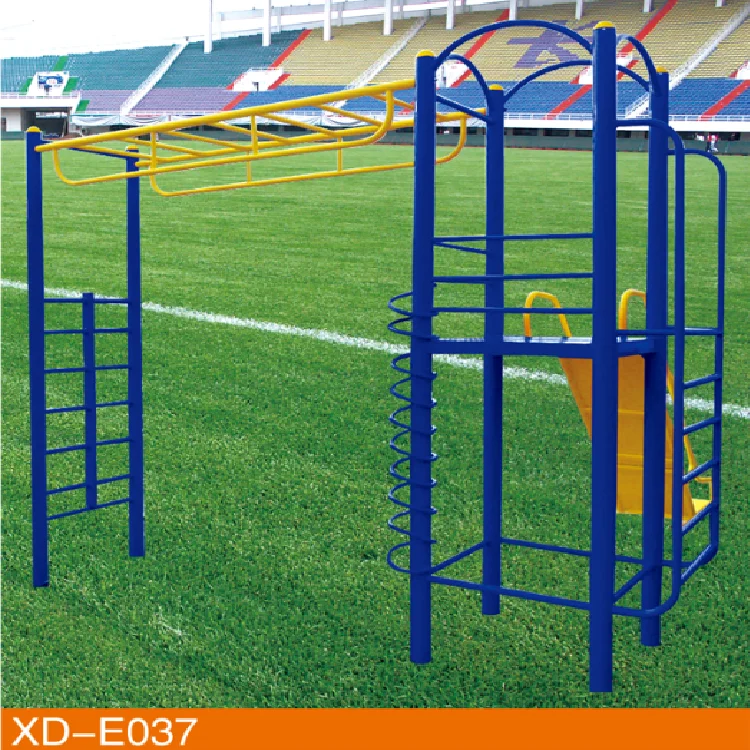 Оборудование для фитнеса и развлечений на открытом воздухе, комбинация бара обезьяны и слайдера