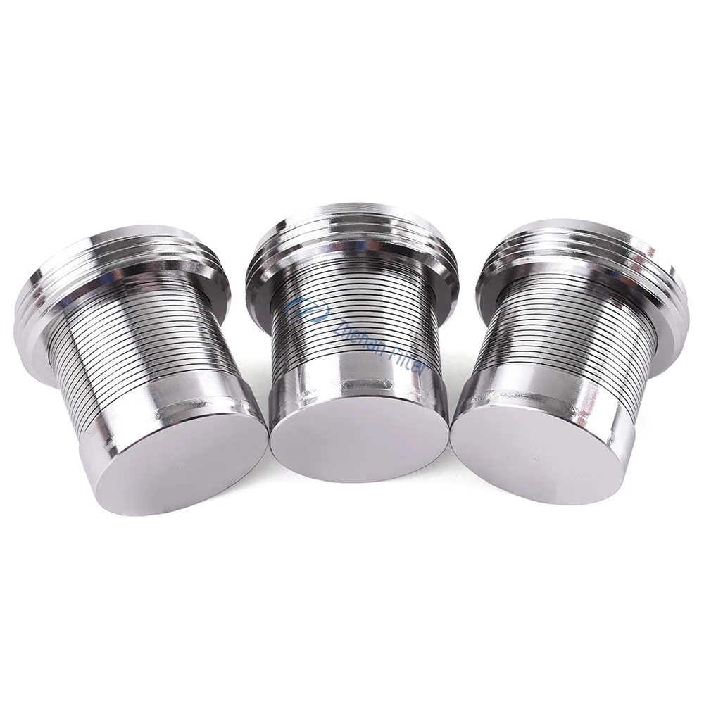 304 316  Stainless Steel Screen johnson  screen Pipe Johnson Tube Wedge Wire Screen Filter