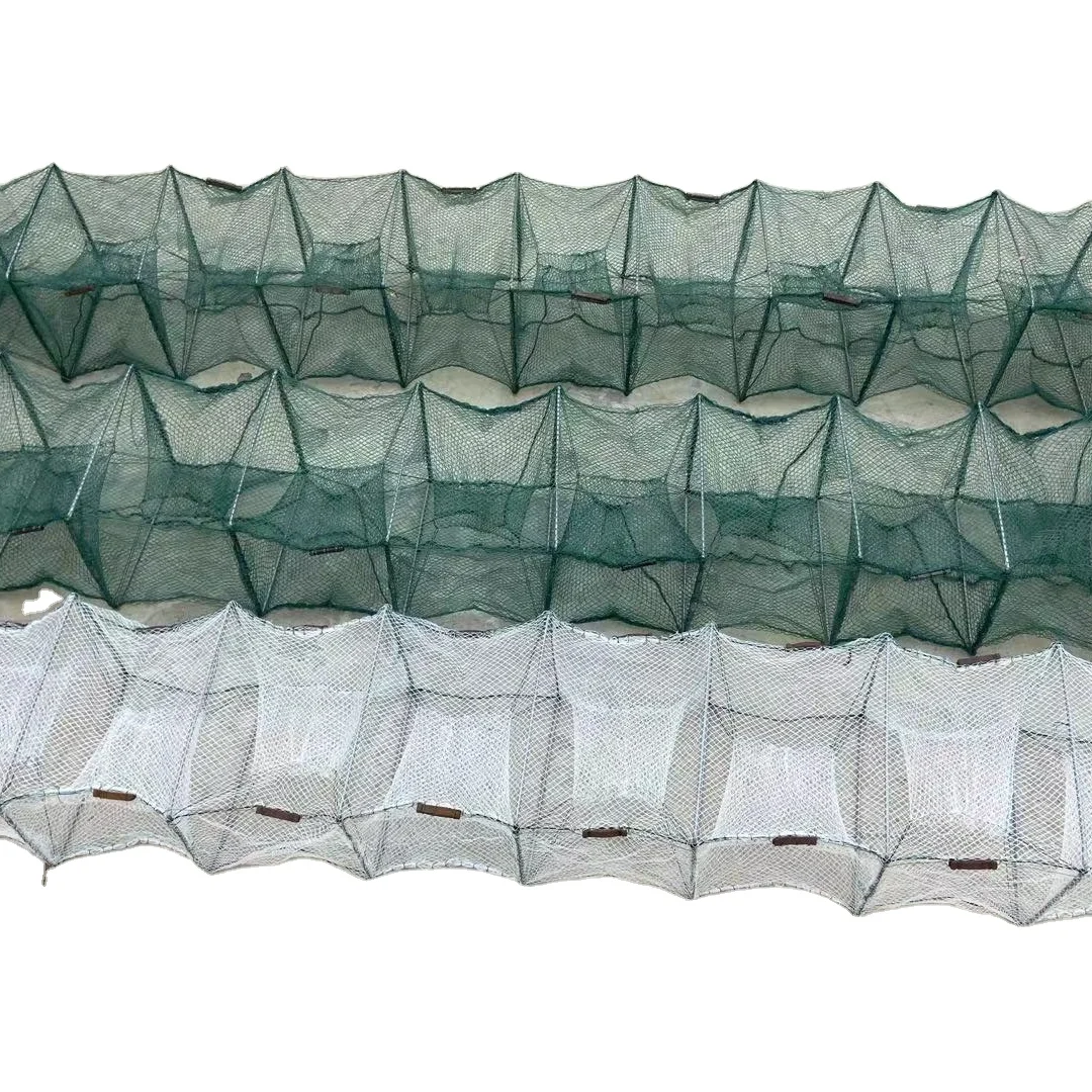 Складная рыболовная клетка HDPE от производителя 600*800 мм