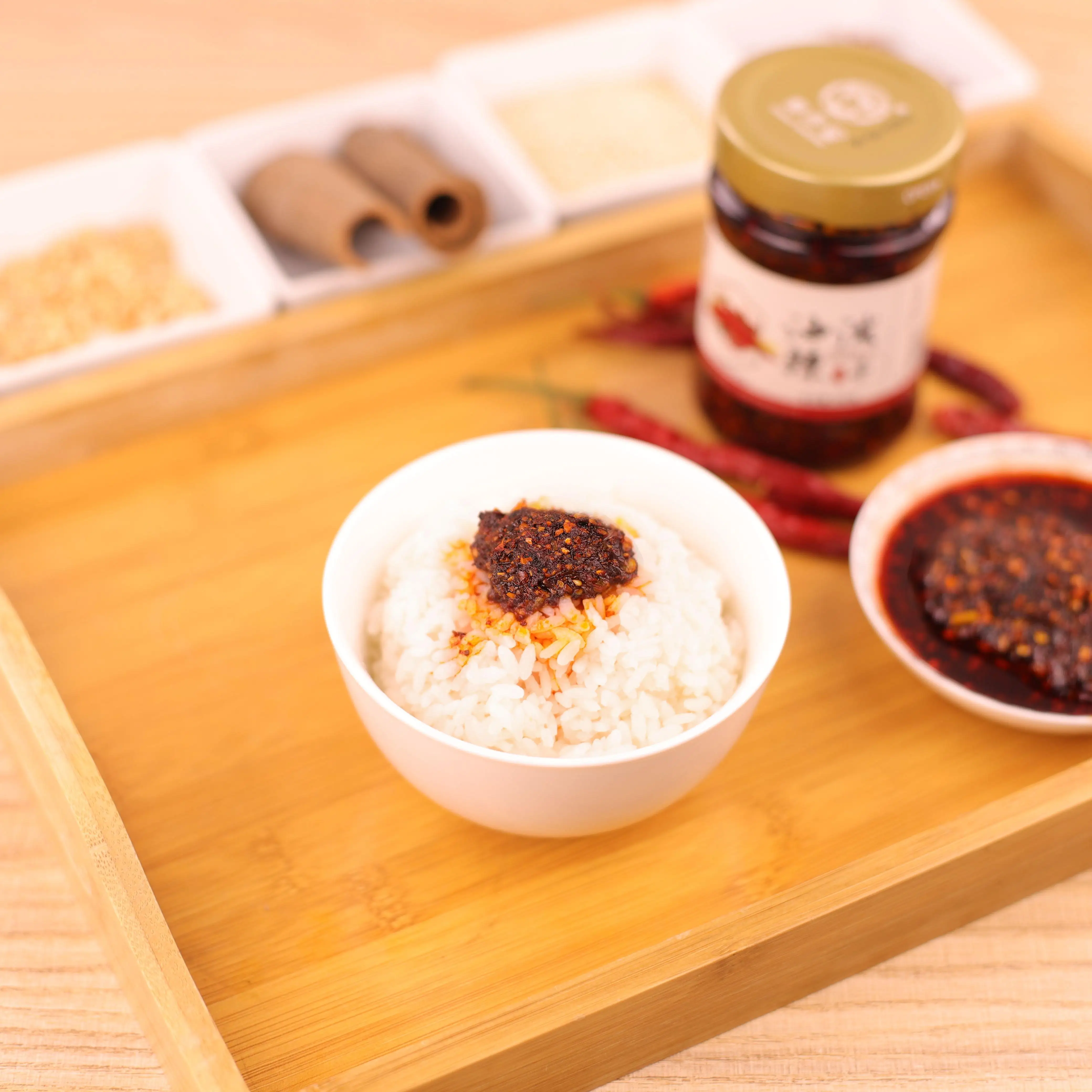 2024 New Traditional Chinese Hot Sauce Chilli Oil Sauce 200g/Bottlefried