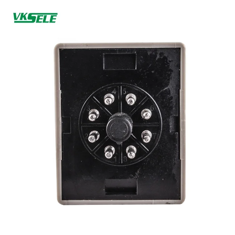 AH3-2  AH3-1 AH3-3 DPDT 12VDC 24VDC AC/DC 112-240V Timer delay relay