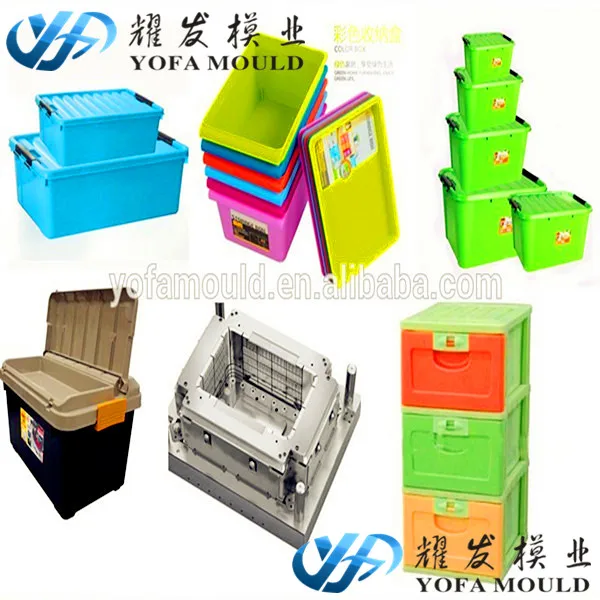 New Design High Quality Plastic Storage Box Plastic Injection Molding  Customization