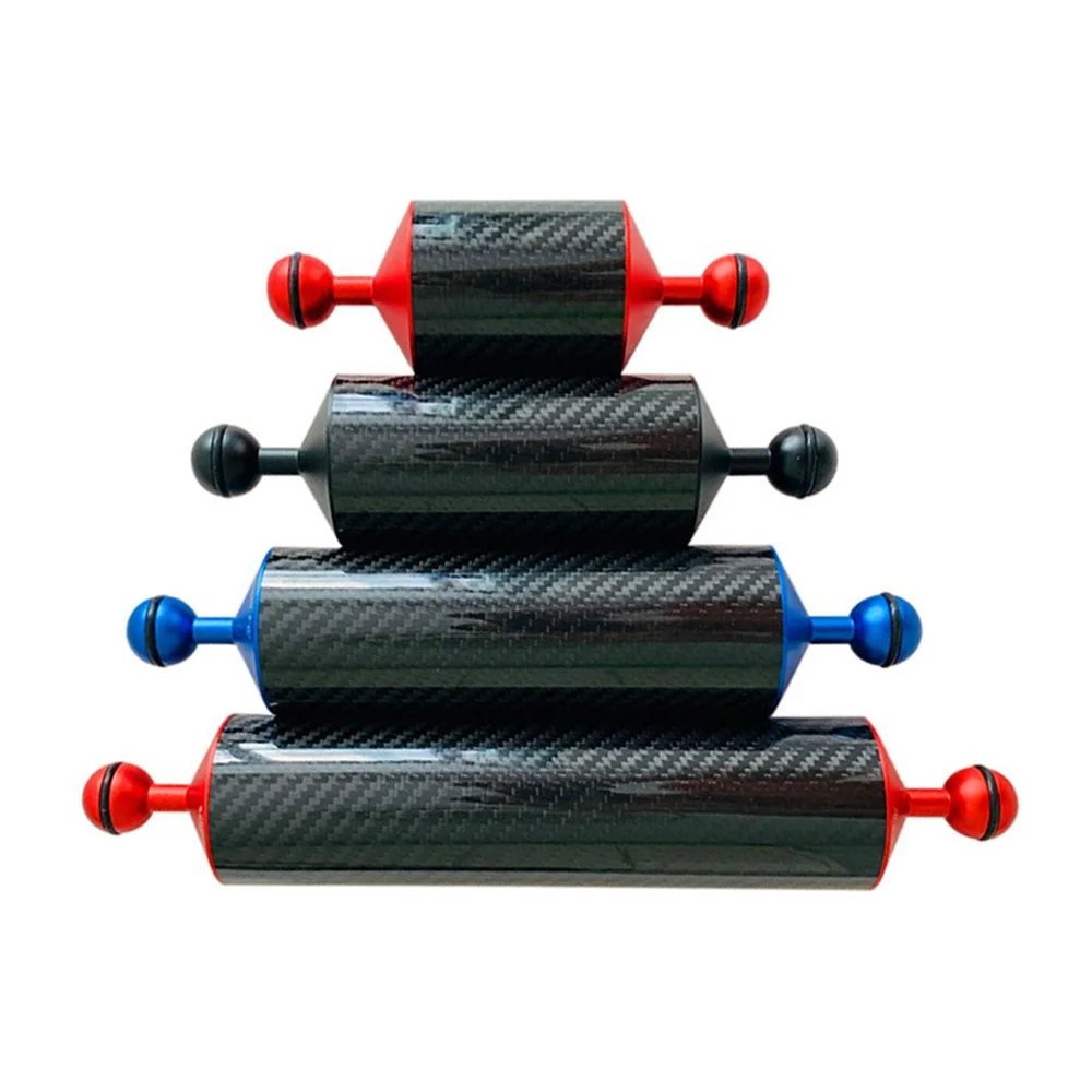 High Quality Carbon Fiber Float Buoyancy Aquatic Arm Dual Ball Floating Arm Diving Camera Underwater Diving Tray