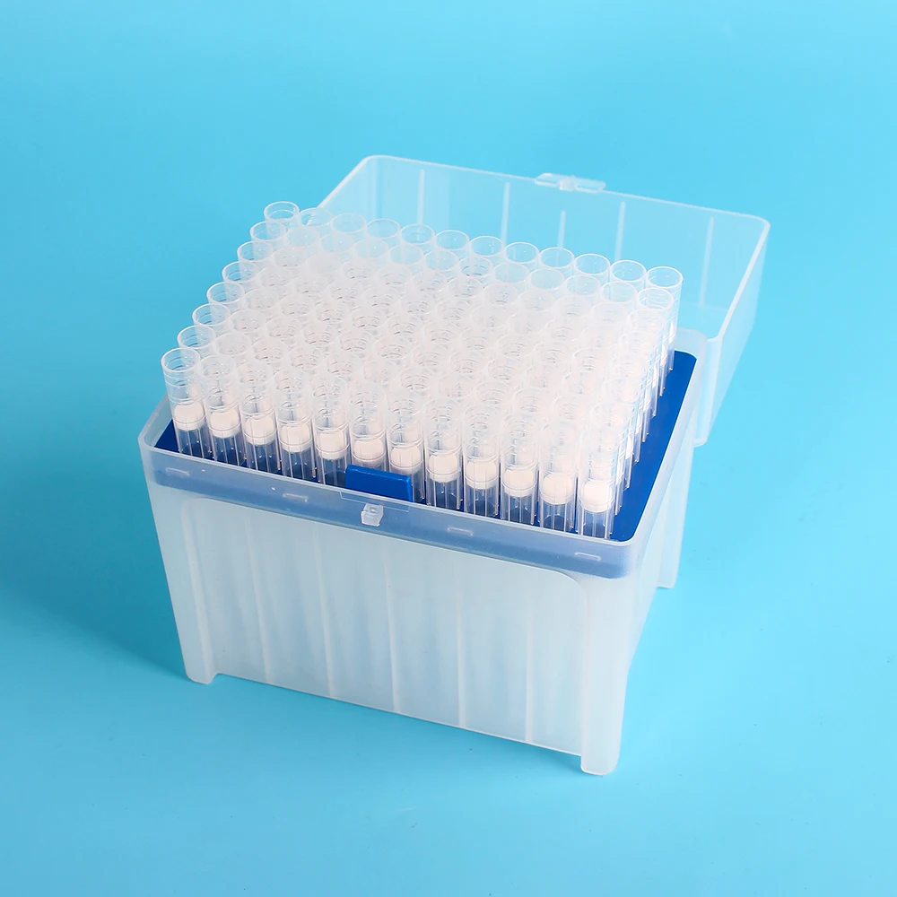 Universal Fit Bulk Sale 1000ul Pipette Tips 1ml 1000ul Racked
