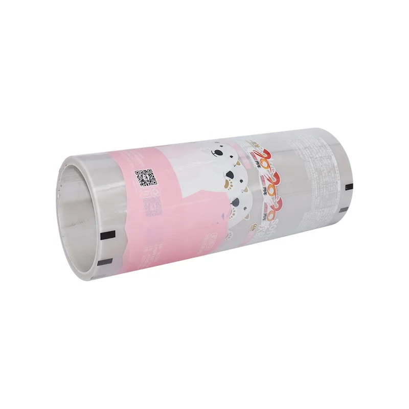 Custom Printed Heat Sealing Material Laminated Moisture Proof Food Grade Flexible Plastic Packaging Film Rolls