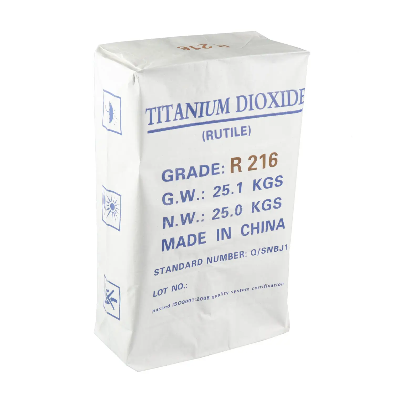 White HDR 108 Tio2 food grade Titanium Dioxide rutile for printing