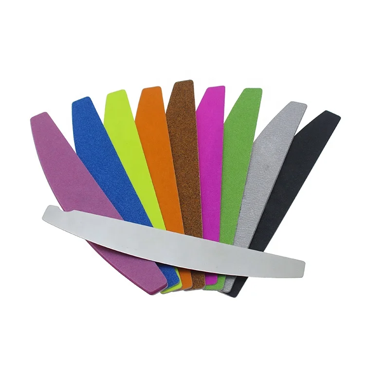 Hot selling professional replaceable sandpaper stainless nail file 100/180 with custom logo