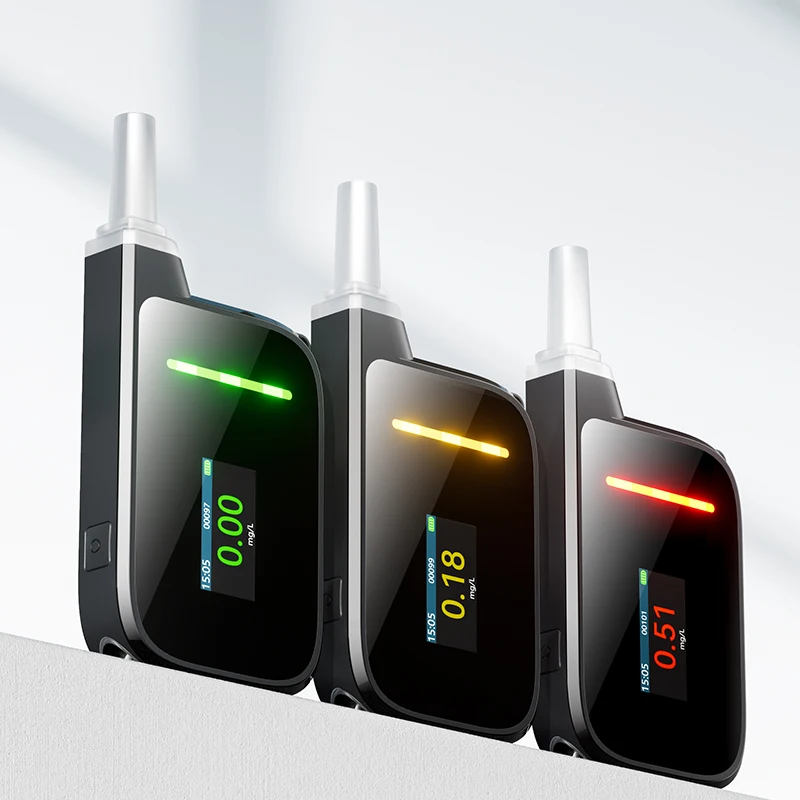 alcoholmeter alcohol tester keychain testing machine breathalyzer Small and easy to carry for personal/gift/company