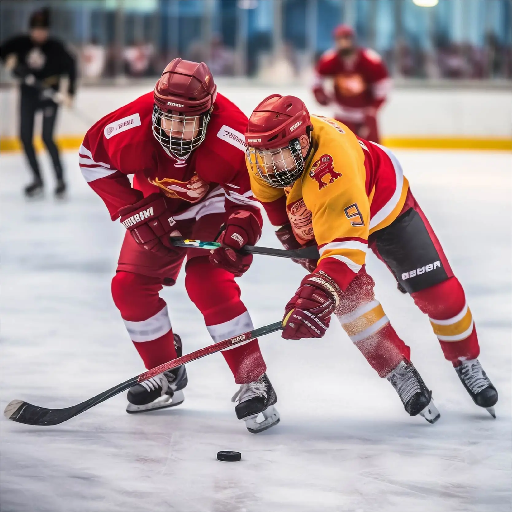 Custom Team Brand Logo New Design Ice Hockey Uniform High Wear Resistant Practice Game Sublimated Hockey Jersey