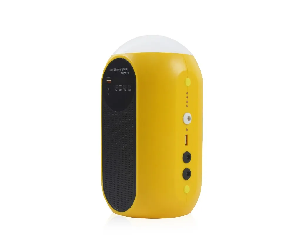 JCN  Boom TWS function BT Speaker RBG Light  Solar Energy Kit for House Lighting/Phone Charging