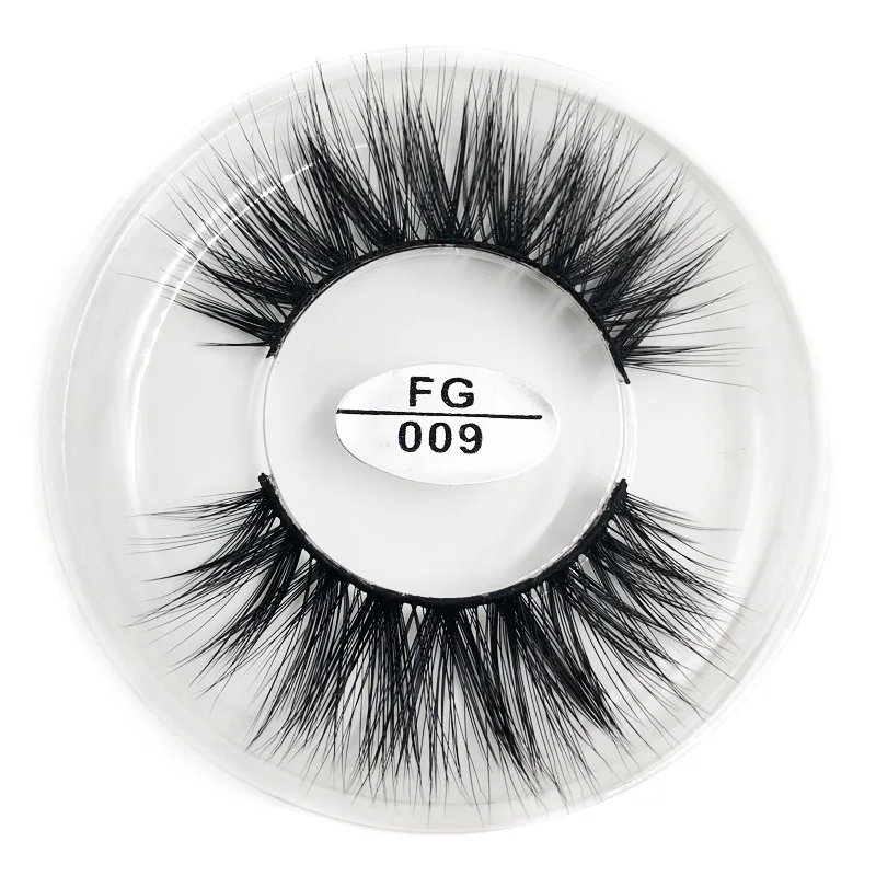 Dorpshipping mink lashes vendor FG series 16 models 1 pair natural false eyelashes hot sale