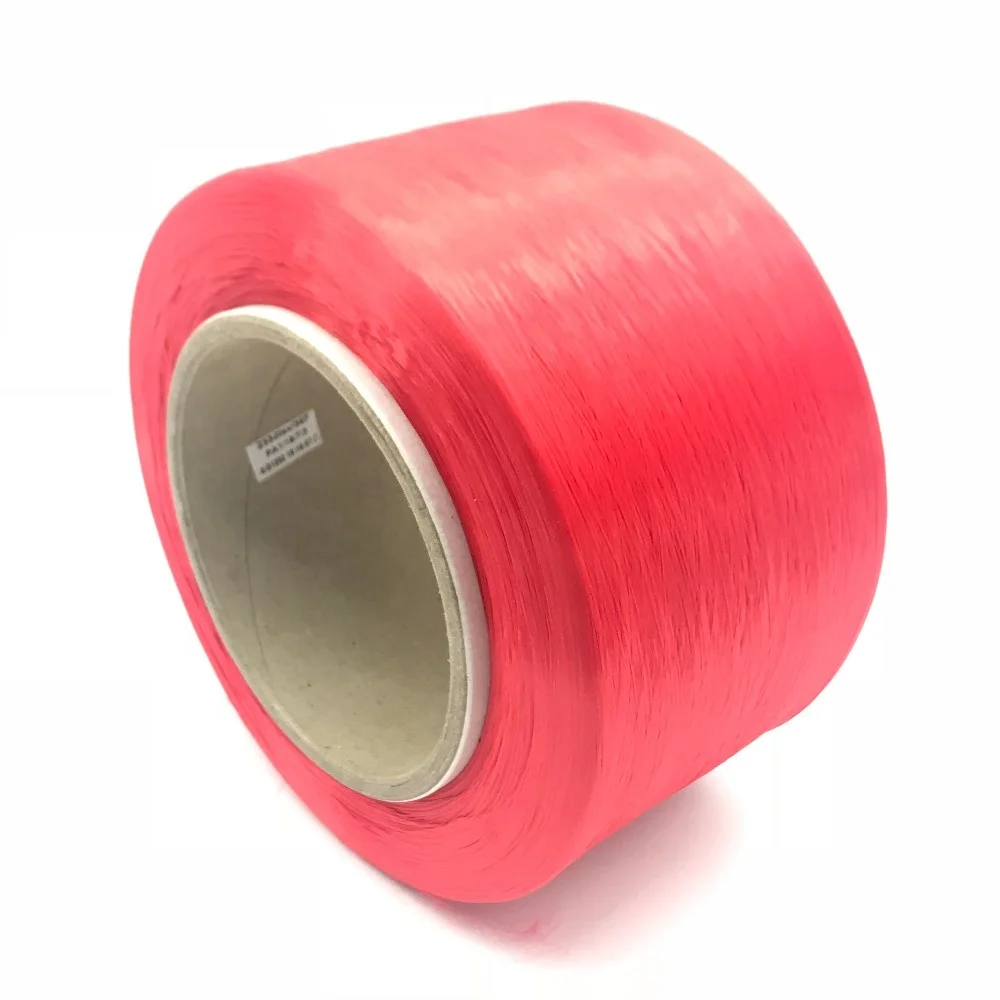 pet hdpe filament  yarn high tenacity 100% polyester 840Den 630Den for webbing