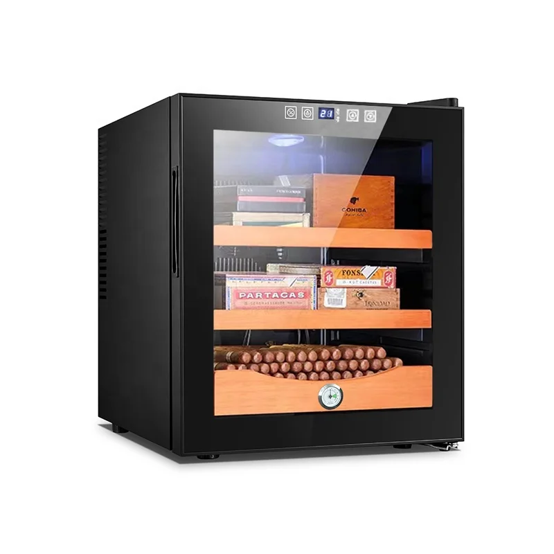 High End De Refroidissement Cigares Electrical Cigar Humidor Cabinet