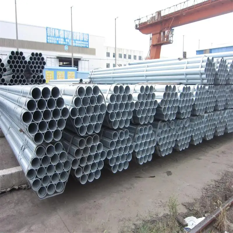 Gi Steel Welding DX51D Zinc Coated SCH40 SCH60 SCH80 Galvanized Seamless Steel Pipe