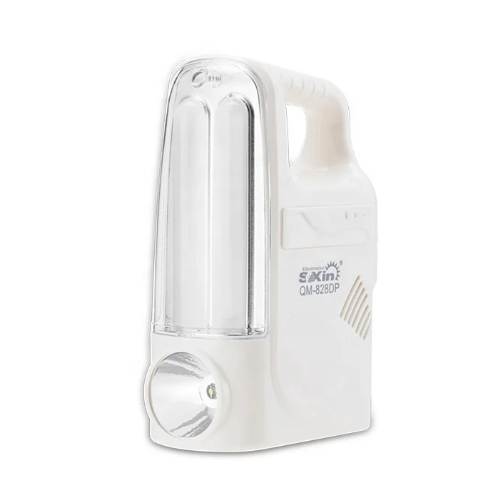 Multifunctional rechargeable emergency light with FM Radio (QM828D )