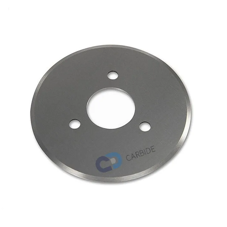 Corrugated Cardboard Slitter Circular Knives Tungsten Carbide Corrugated Circular Slitter Blades for Packing industry