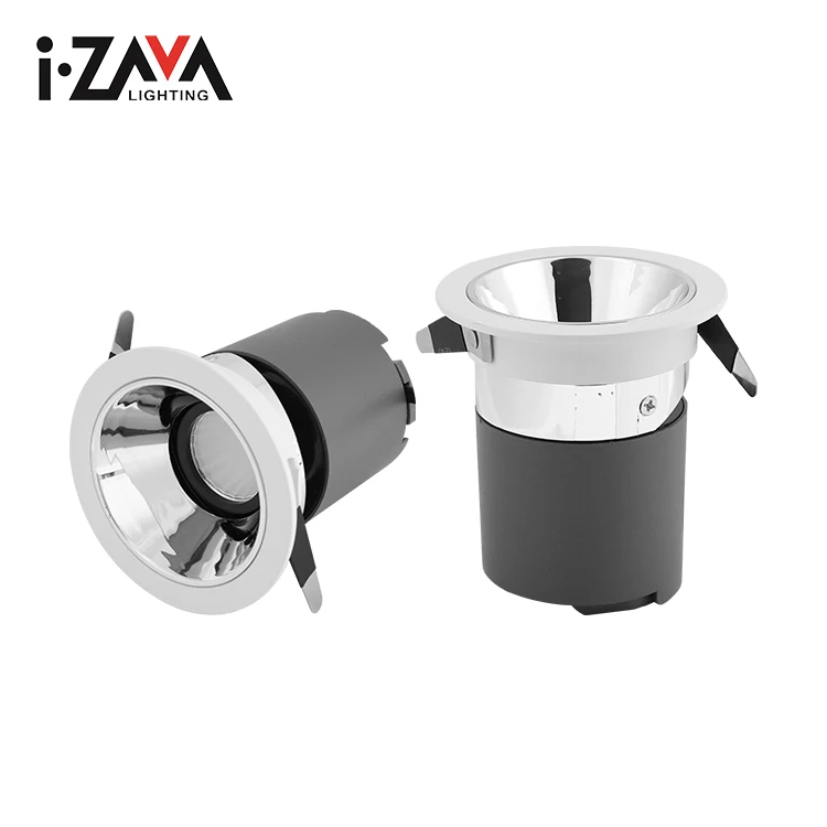 Aluminum Clothing Store Recessed Mounted COB COD 7W 9W 12W Led Spotlight