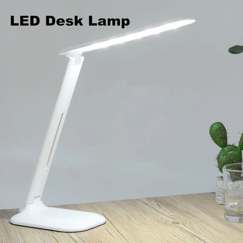 Bedroom popular 3 color modes dimmable led desk lamp 5W eye caring study table lamp