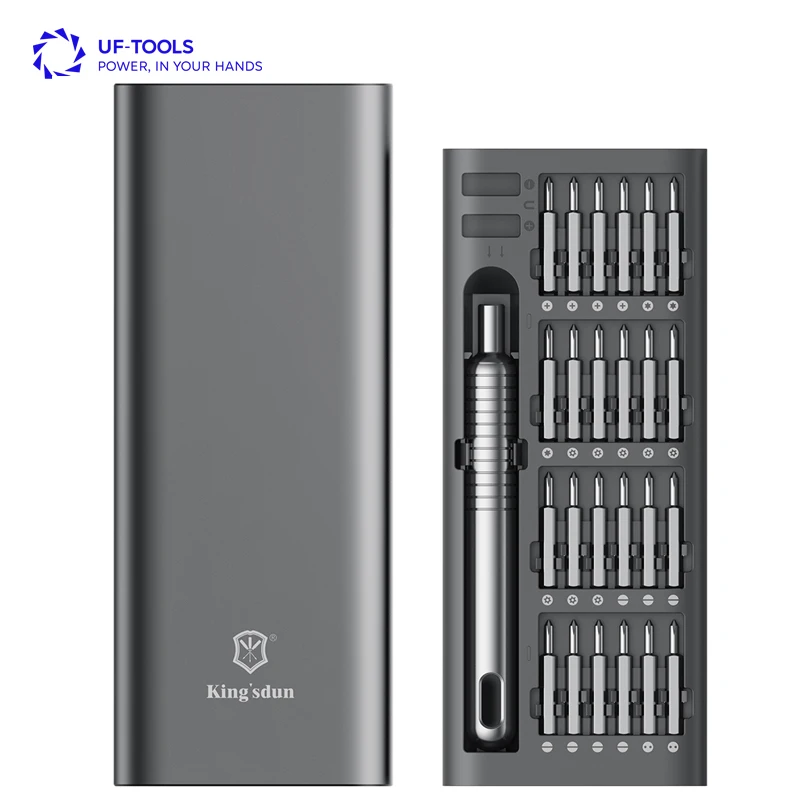 UFTOOLS 51-в-1 DIY Многофункциональный набор мини-отверток из нержавеющей стали инструмент для ремонта телефонов и компьютеров с магнитными функциями