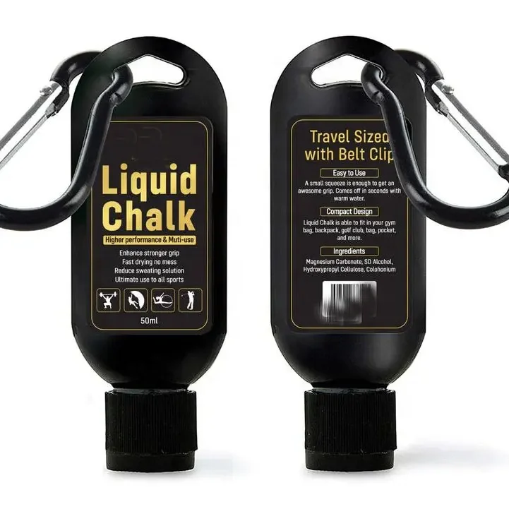 50ML Weightlifting dry hands gym liquid chalk for lifting climbing boulder
