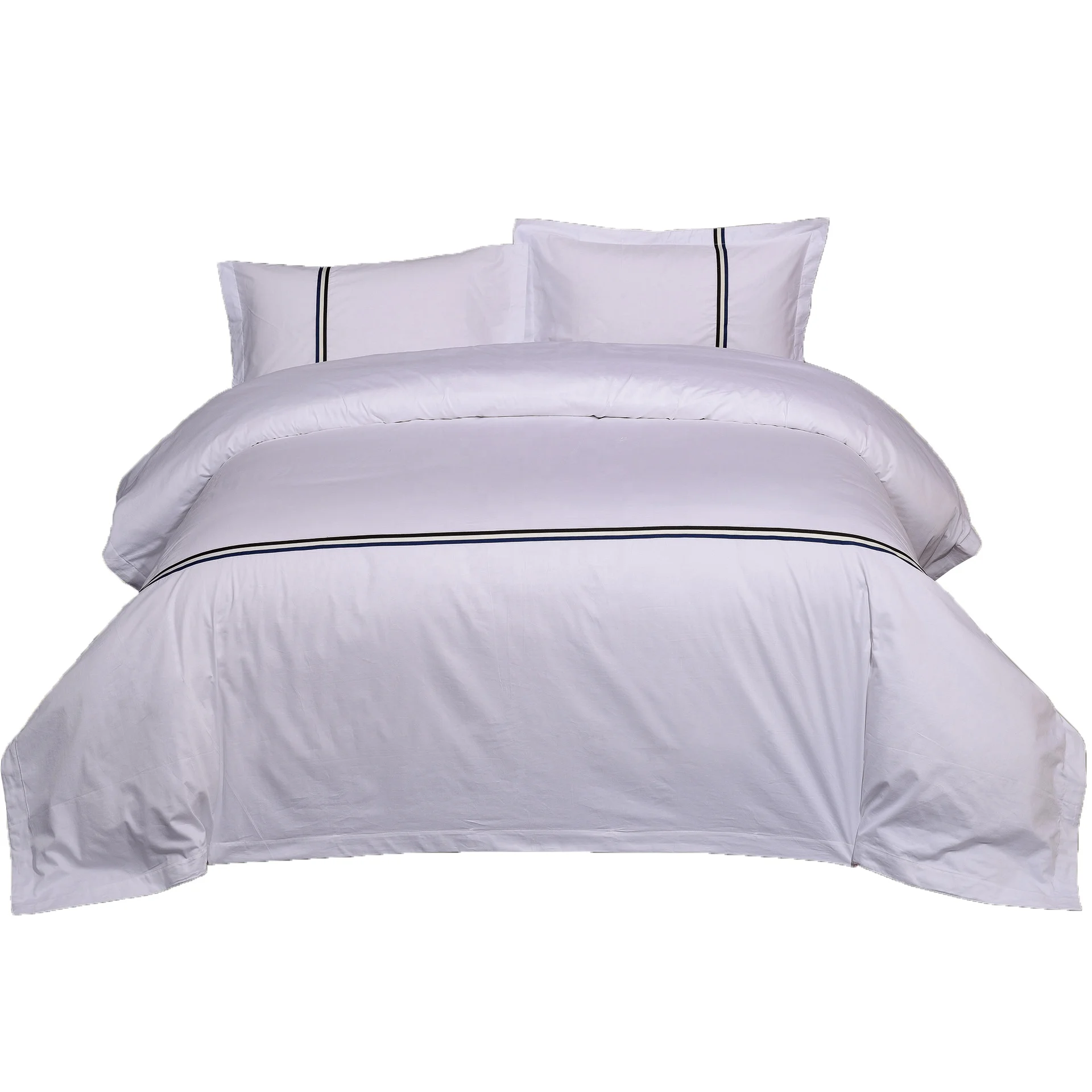High quality Hotel bedding linen luxury 60S bed sheet printing bedding set 100 cotton hotel
