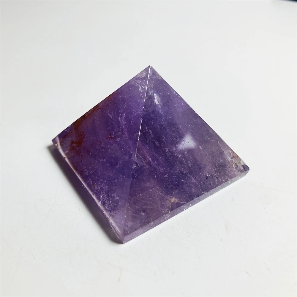 Natural Crystal Pyramid Natural Mixed Raw Stone include Pyrite Amethyst Blue Apatite Amazonite Fluorite Mookite Pink Opal Rose Quartz Strawberry Quartz