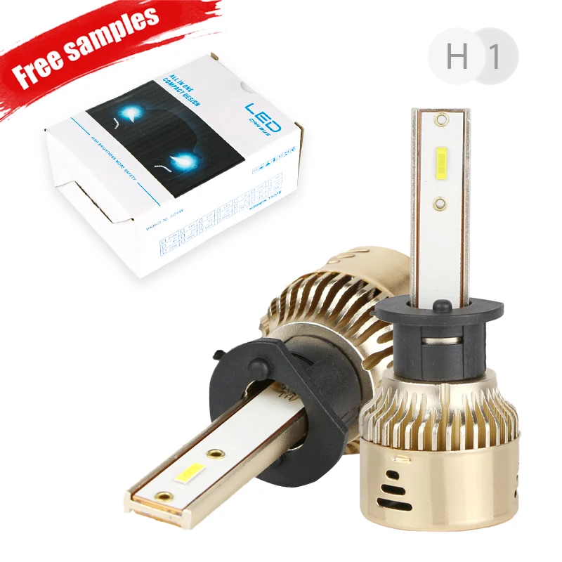 factory wholesale car bulb  led headlight 6000k  hb4 h7 h11 9004 9005 high low beam can bus h4 12v 48w hid led headlights