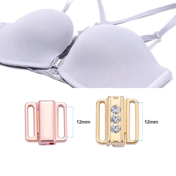Superior Quality Metal Lingerie Buckles Bra Rings Slider Hook Manufacturer, Custom Metal Swimwear Underwear Bra Accessories