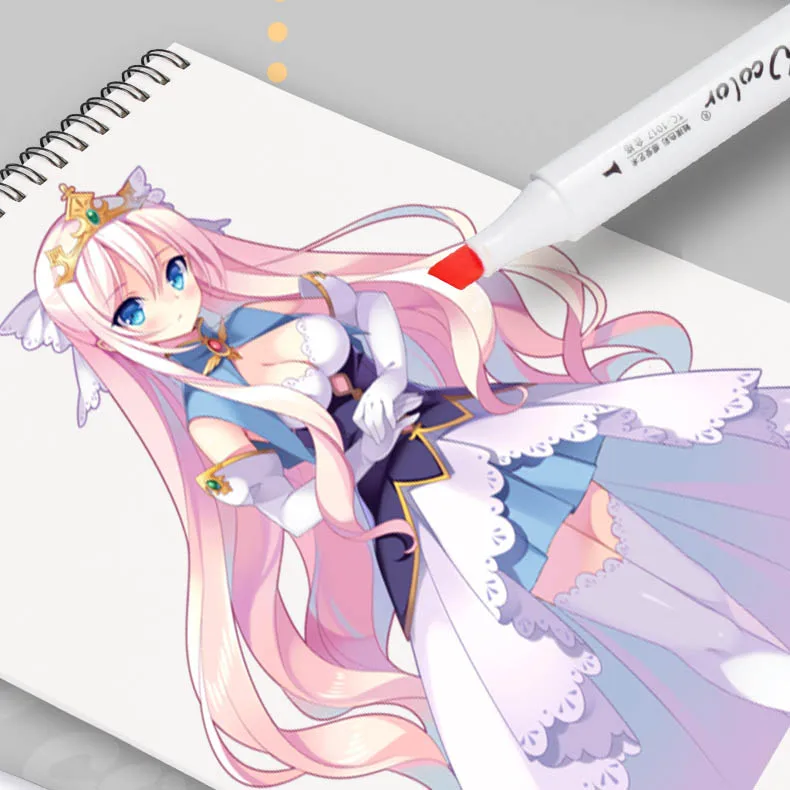 Supplier Manufacturer Custom Wholesale Kids Art Marker Pen Color Dual Tips Marker Pen set 200colors