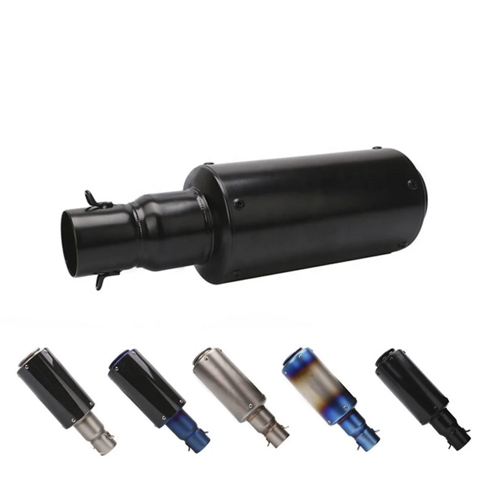 Custom Cheap Universal Sports Motorcycle Modified 51 mm General Blast Street Muffler Exhaust Pipe