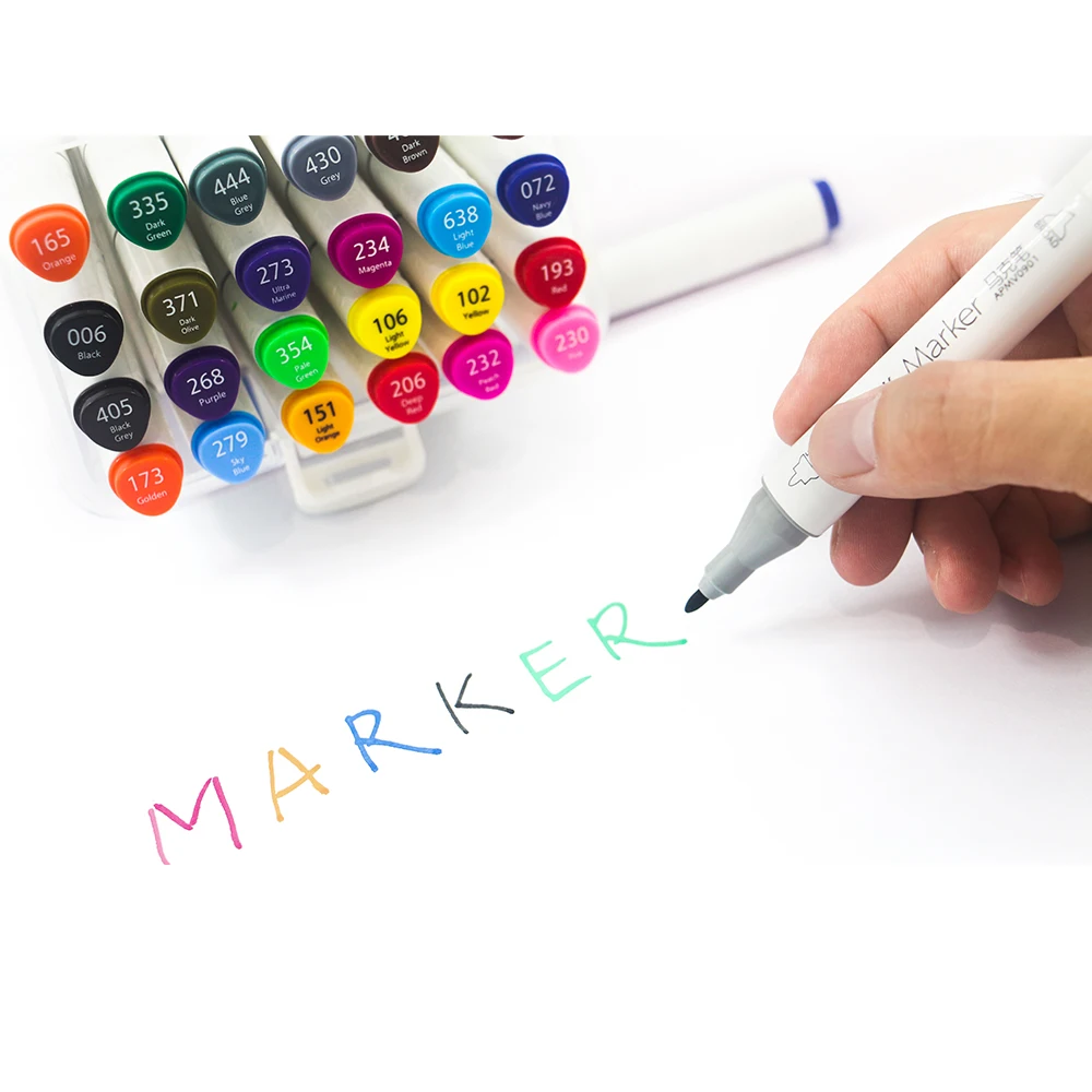 Best Selling Dual Brush Textile Eternal Gold White Indelible Ink Twin Art Marker Pen