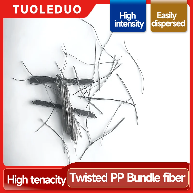 Reinforced Concrete PP Fiber Twisted Bundle