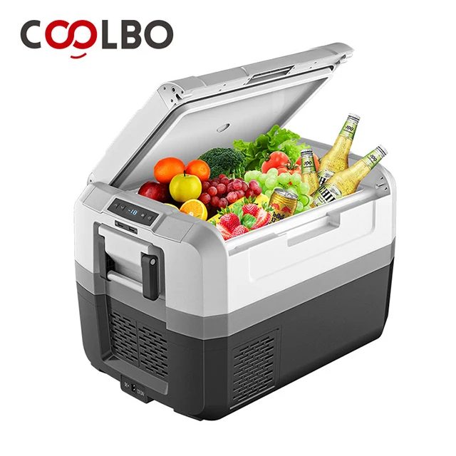 Portable Compressor Car Mini Fridge Refrigerator for Camping Home Travel DC 12V/24V AC 100V - 240V -20 +10 50W(+20%) T/ST/N/SN